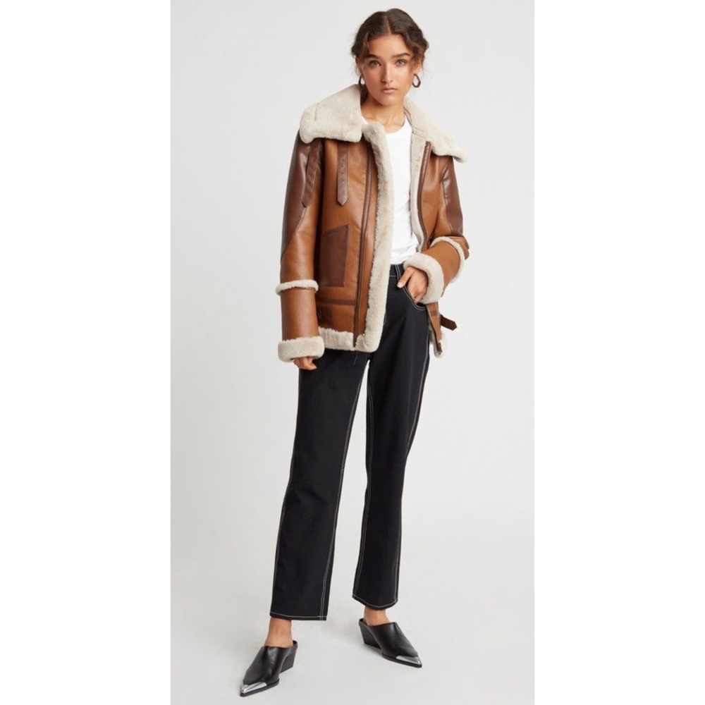Choosy Amelia Erheart Vegan Leather Jacket